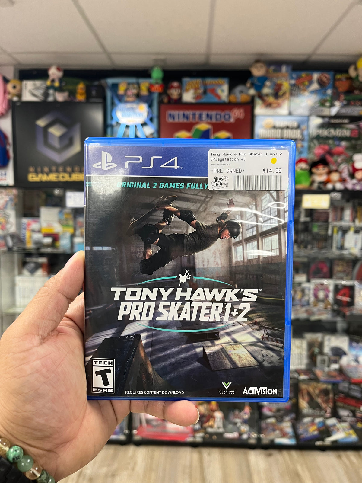 Tony Hawk's Pro Skater 1 + 2 - PS4