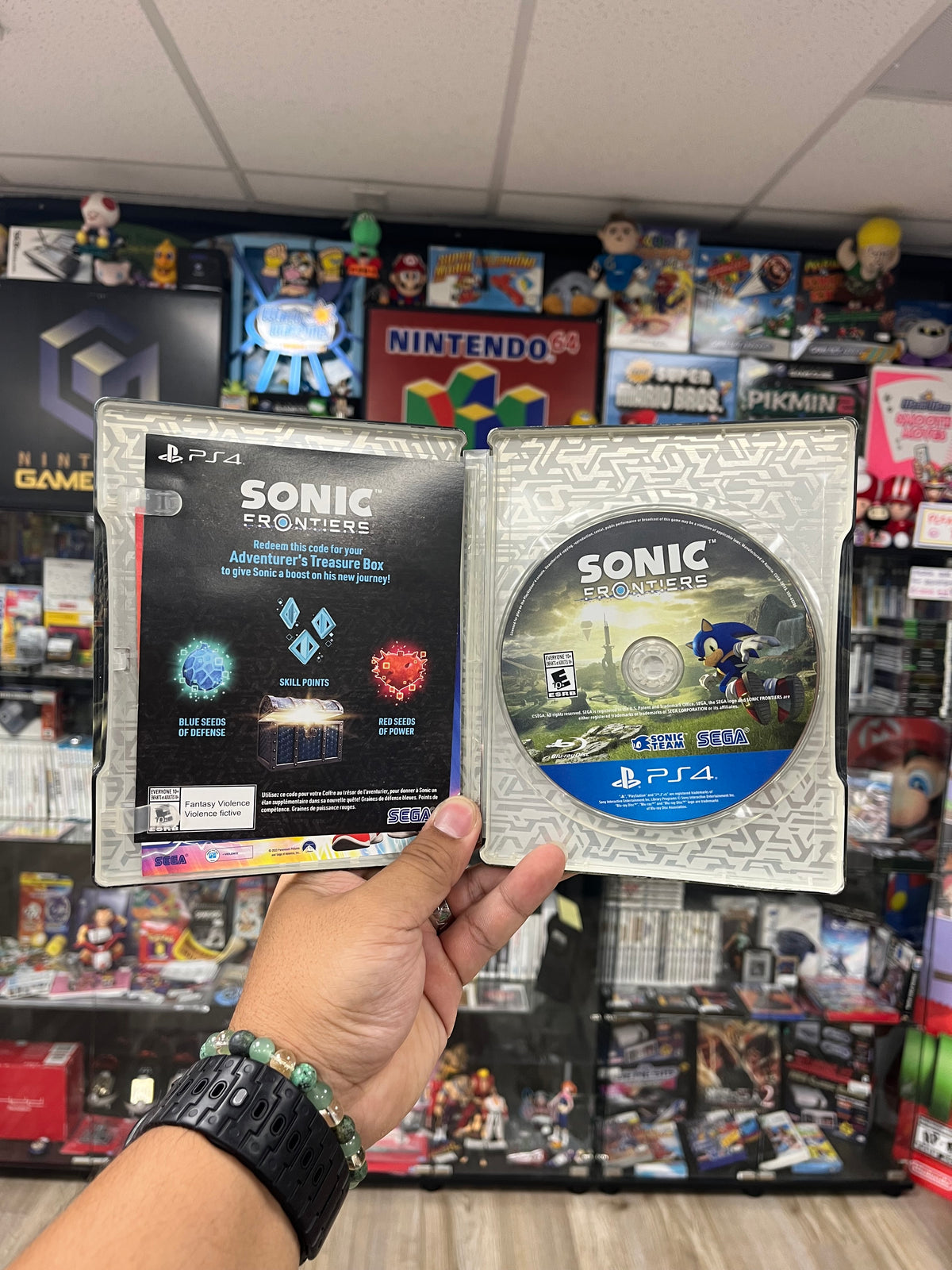 Sonic Frontiers [Steelbook] - PS4 CIB