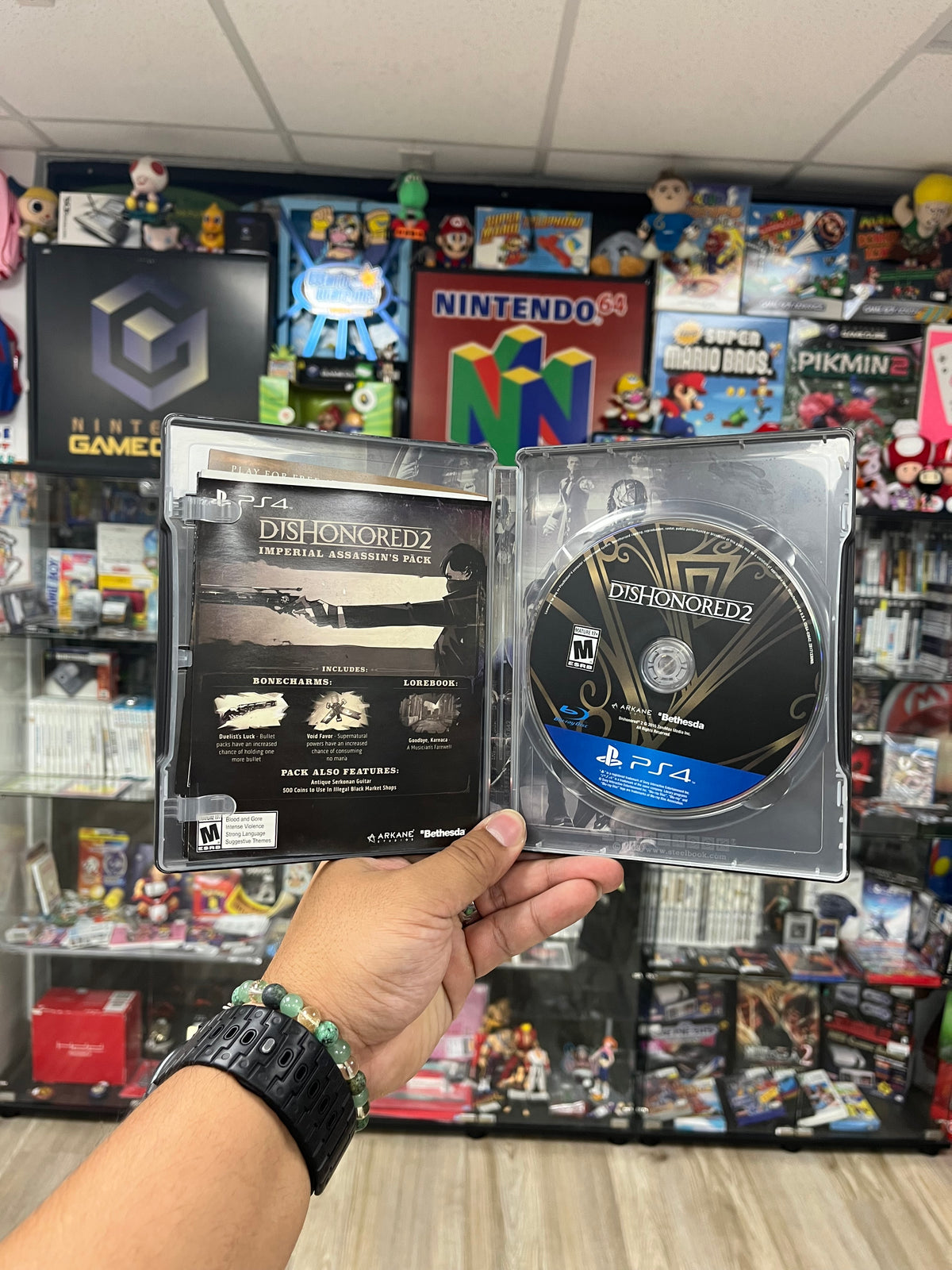 Dishonored 2 [Steelbook] - PS4 CIB