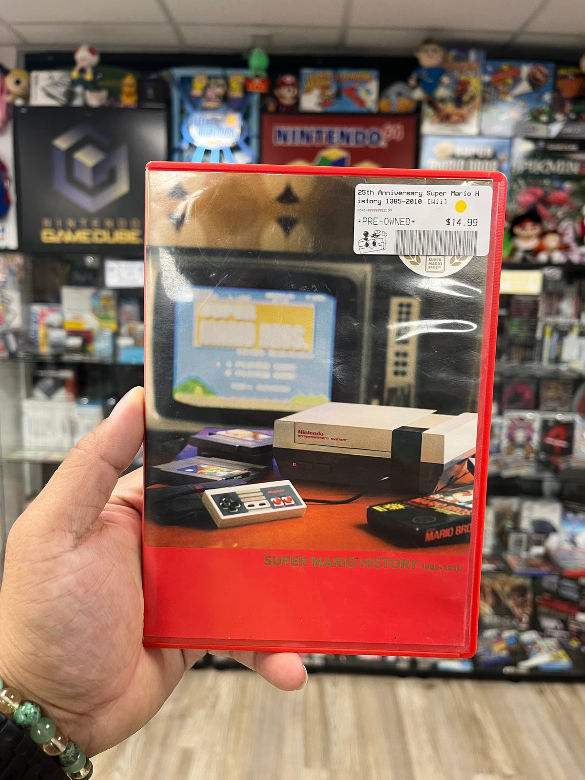 25th Annivesary Super Mario History - Wii Boxed