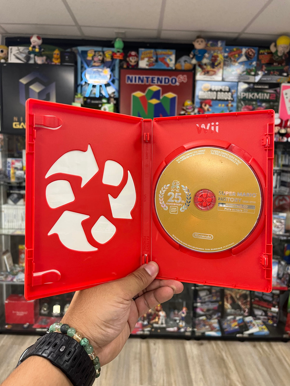 25th Annivesary Super Mario History - Wii Boxed