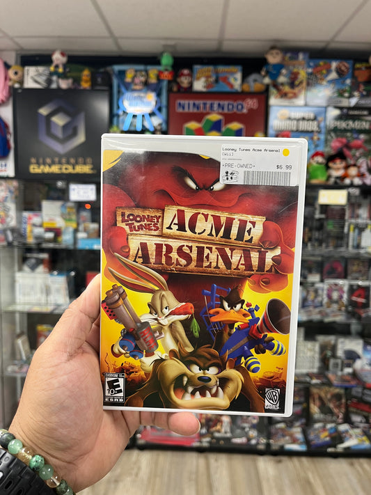 Looney Tunes Acme Arsenal - Wii CIB