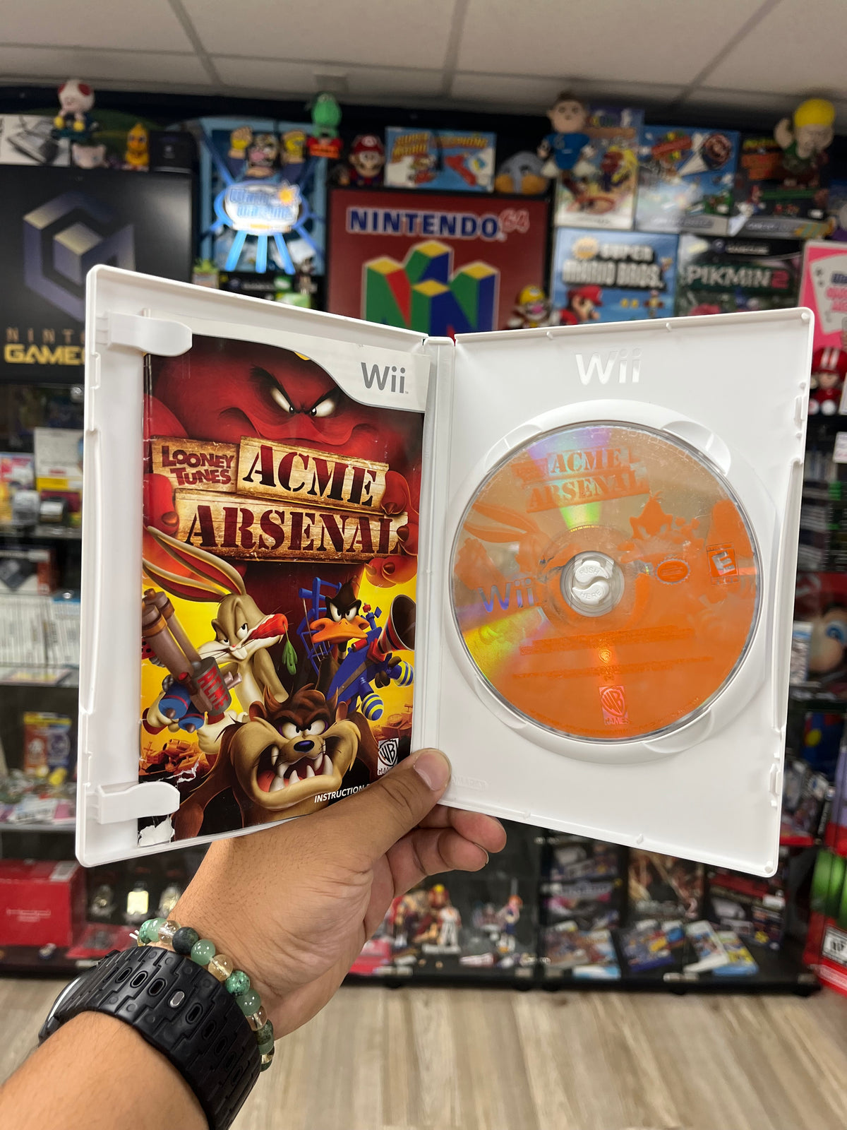 Looney Tunes Acme Arsenal - Wii CIB