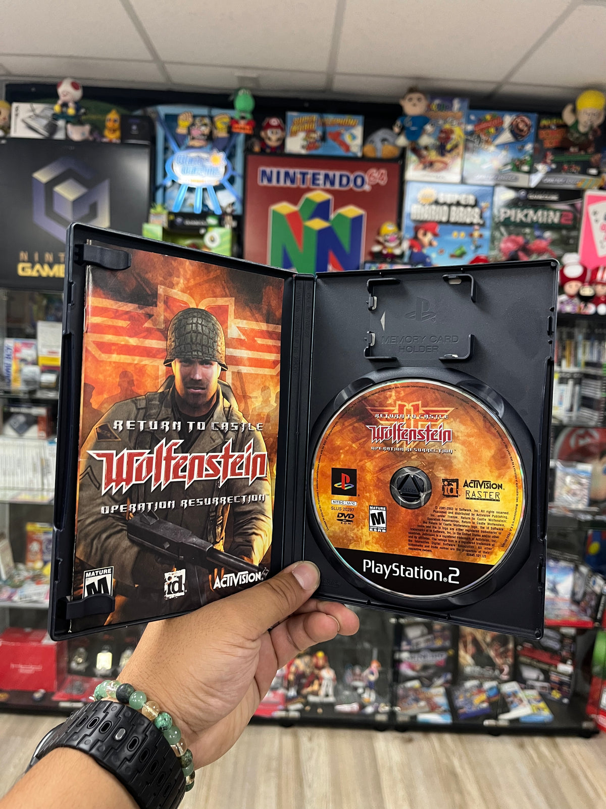 Return to Castle Wolfenstein - PS2 CIB