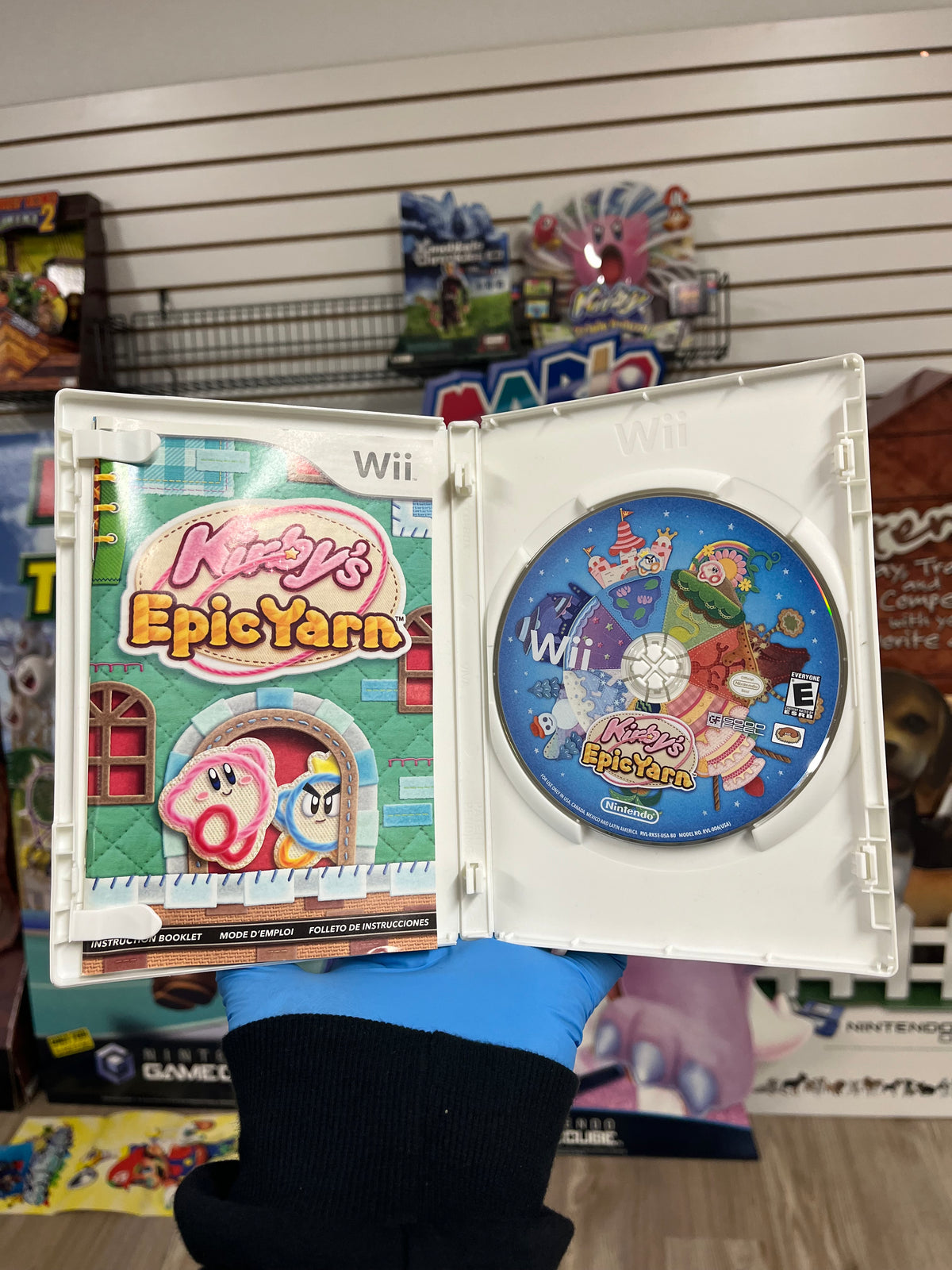 Kirby's Epic Yarn - Wii CIB