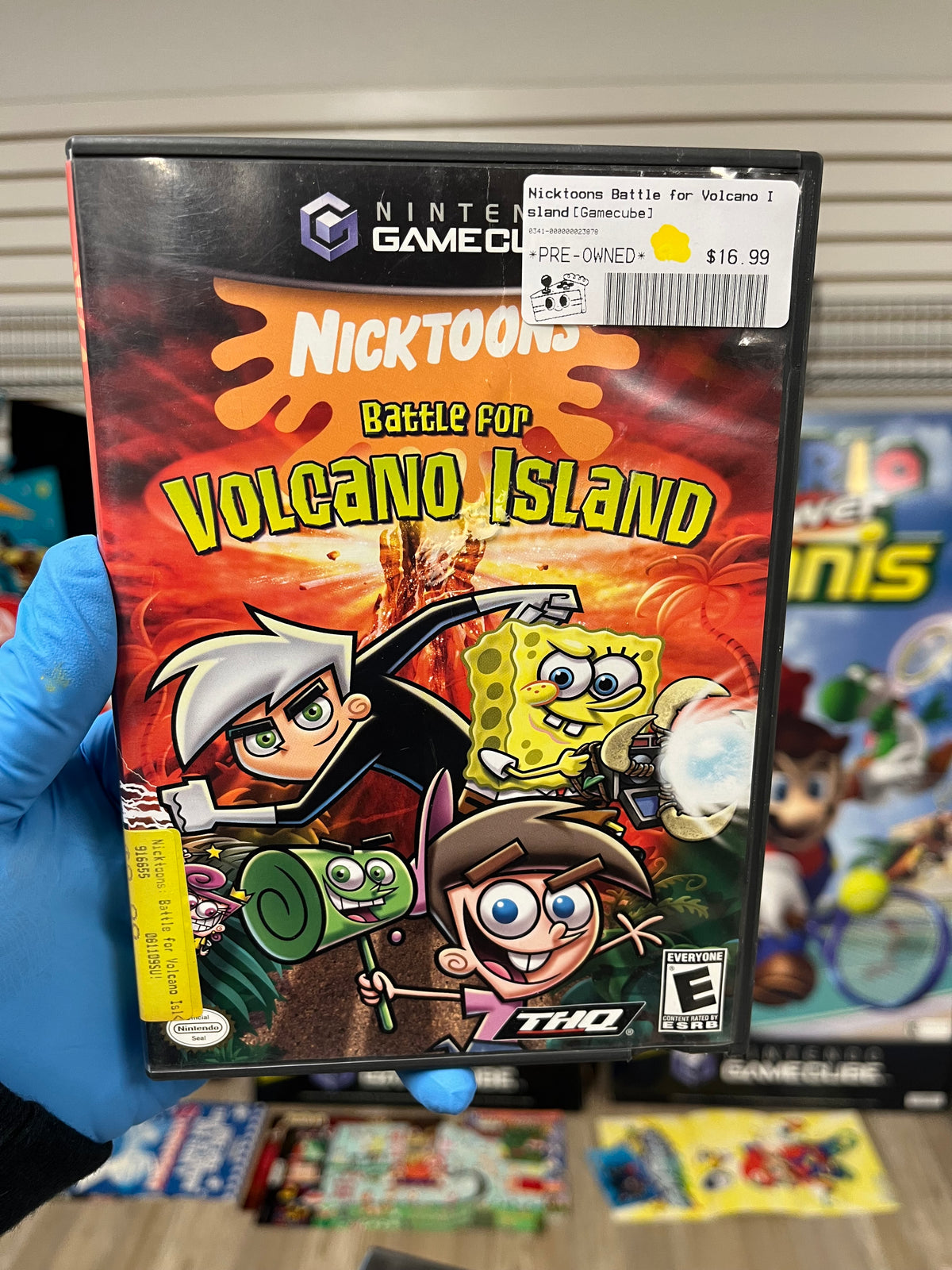 Nicktoons Battle for Volcano Island - GameCube Boxed