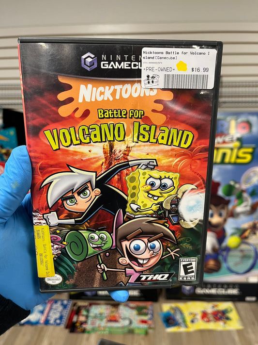 Nicktoons Battle for Volcano Island - GameCube Boxed