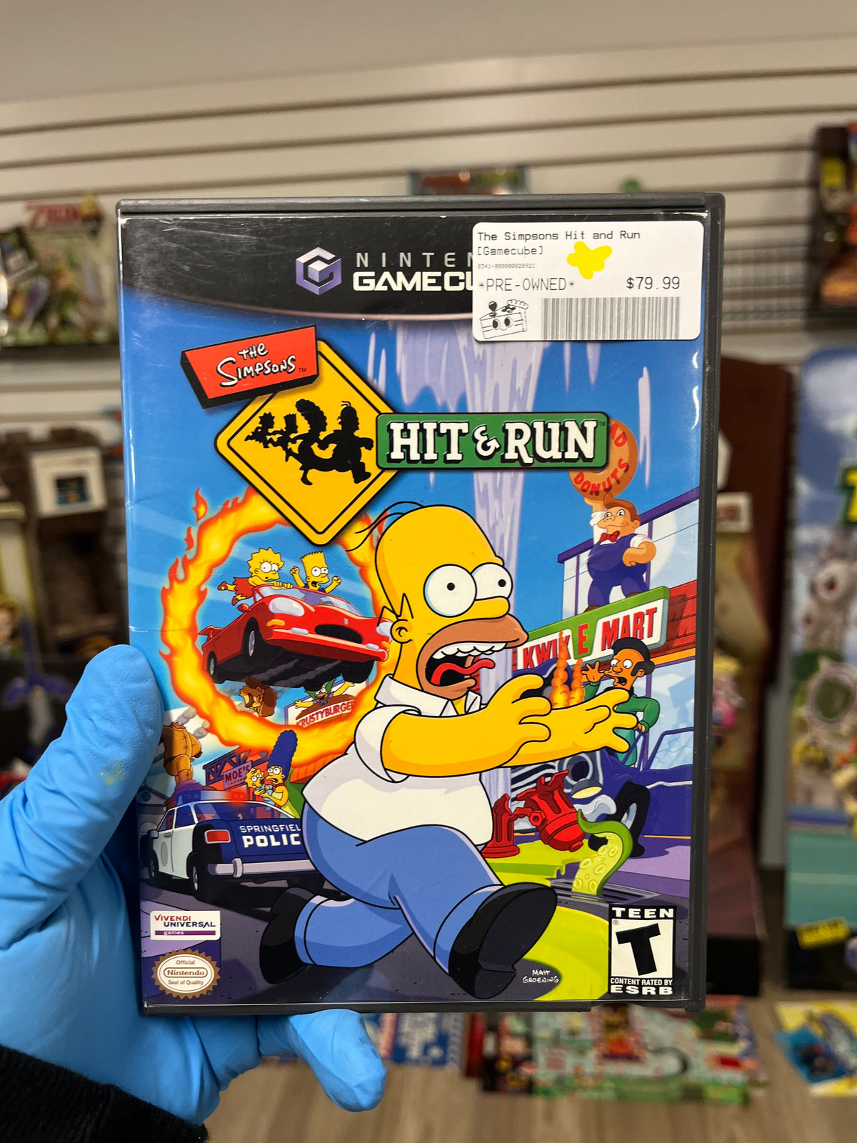 The Simpsons Hit and Run - GameCube Boxed