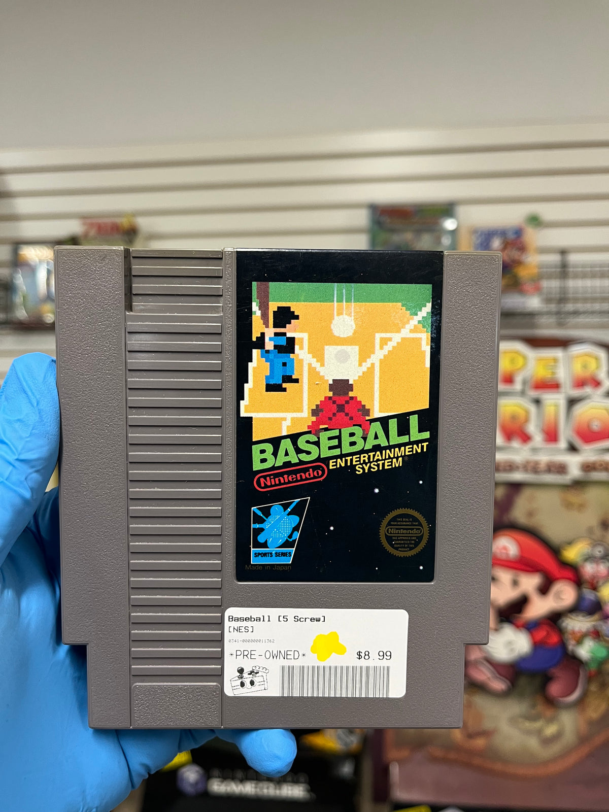 Baseball [5 Screw] - NES Loose