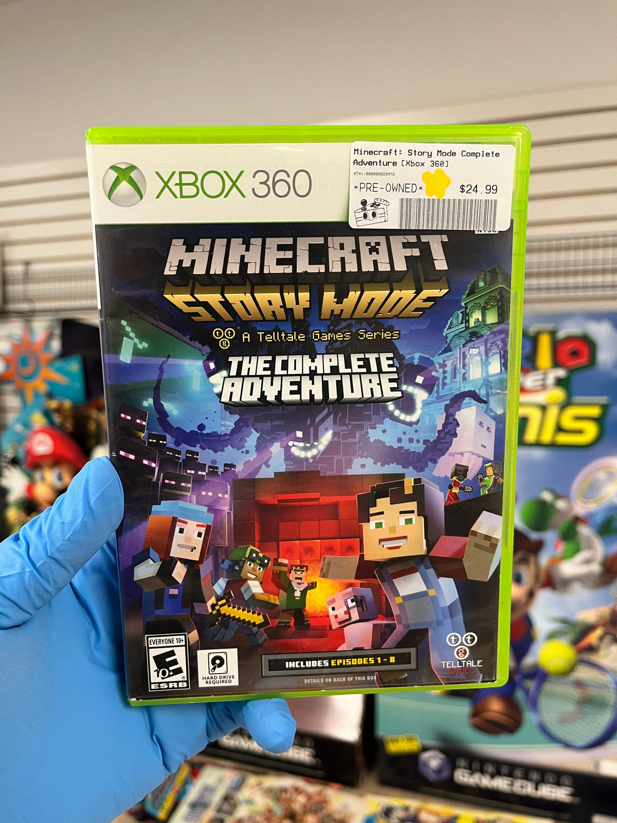 Minecraft: Story Mode Complete Adventure - Xbox 360 Boxed