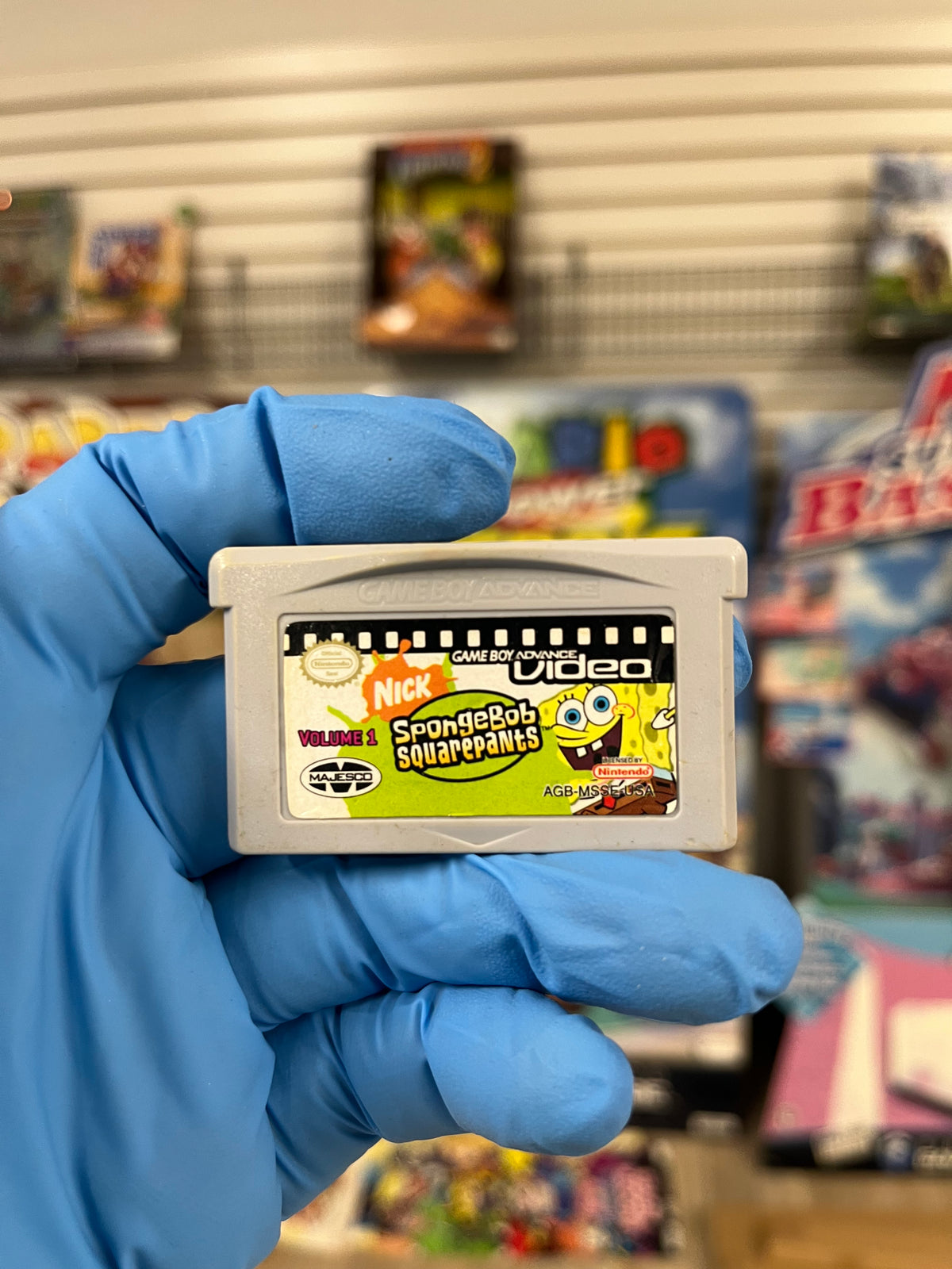 SpongeBob SquarePants Vol. 1 - GBA Video Loose