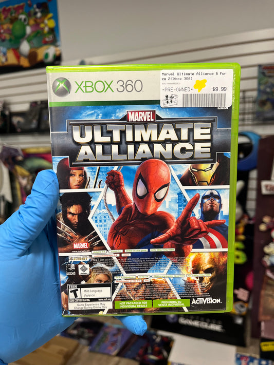 Marvel Ultimate Alliance & Forza 2 - Xbox 360 CIB
