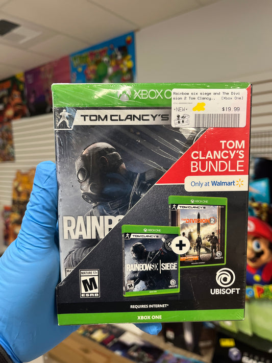 Tom Clancy's Bundle [Rainbow Six Siege & Division 2] - Xbox One Sealed