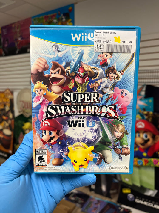Super Smash Bros. Wii U Boxed