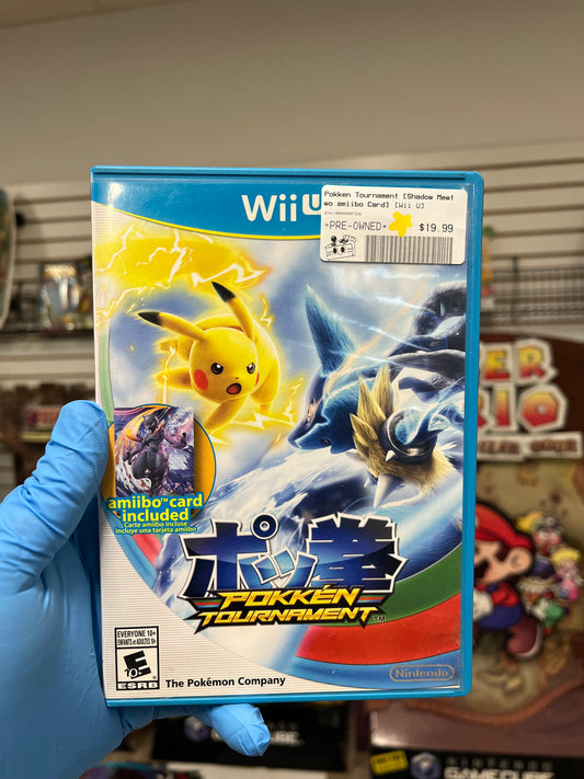 Pokken Tournament [No Mewtwo Card] - Wii U Boxed
