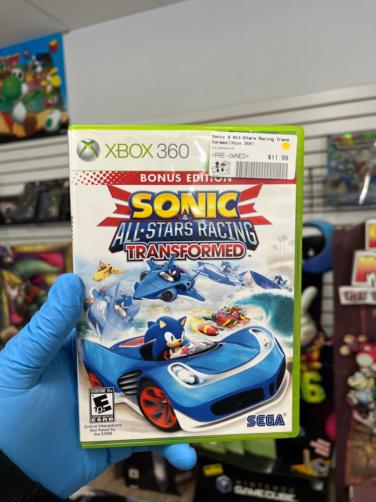 Sonic & All-Stars Racing Transformed - Xbox 360 CIB