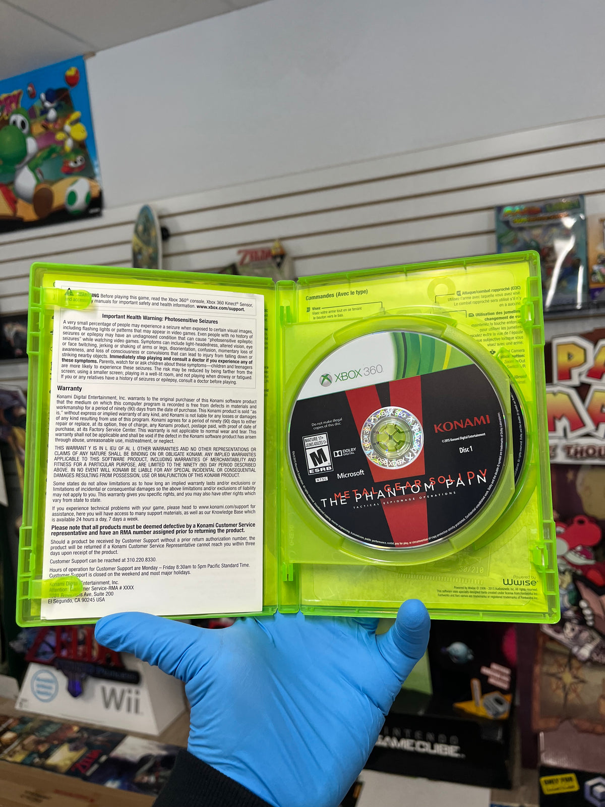Metal Gear Solid V: The Phantom Pain - Xbox 360 CIB