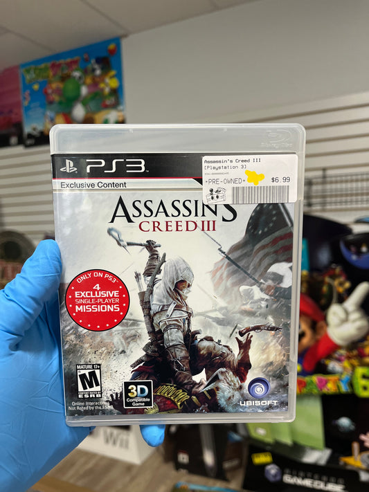 Assassins Creed III - PS3 CIB