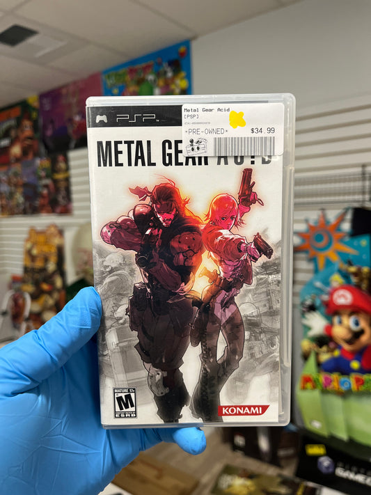 Metal Gear Acid - PSP CIB