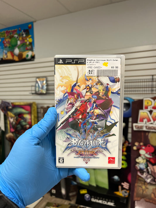BlazBlue Continuum Shift Extend - JP PSP CIB