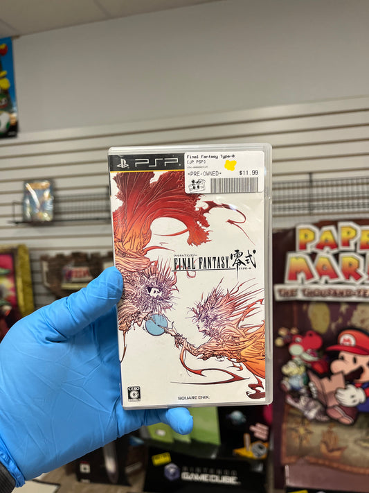 Final Fantasy Type-0 - JP PSP CIB