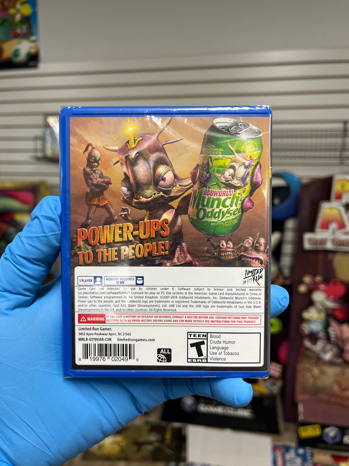 Oddworld: Munch's Oddysee HD - PS Vita Sealed