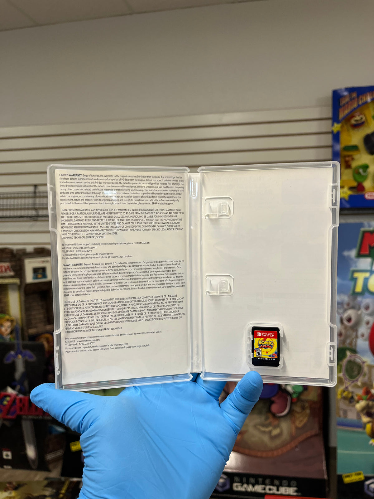 Sonic mania - Nintendo Switch Boxed