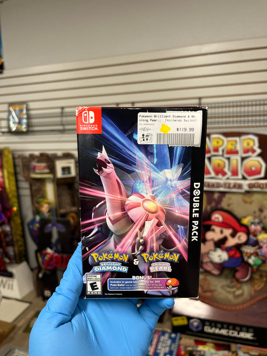 Pokemon Brilliant Diamond & Shining Pearl Double Pack - Switch Sealed