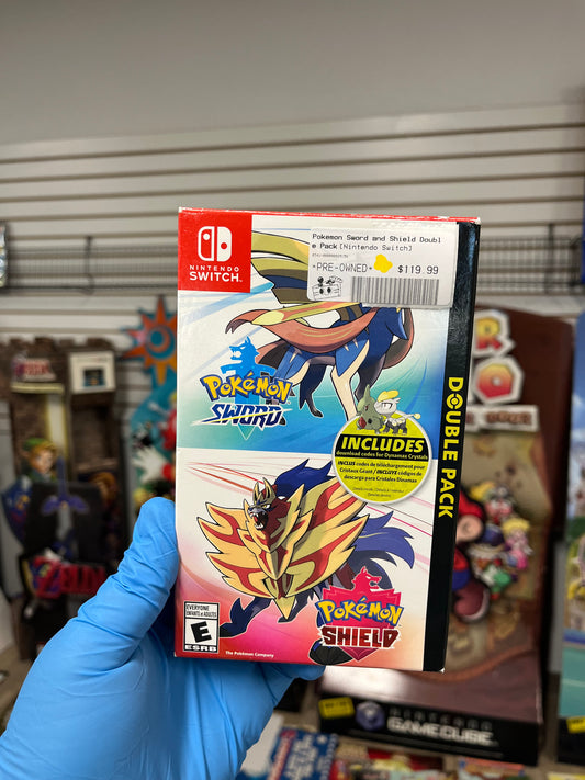 Pokemon Sword & Shield Double Pack - Switch CIB