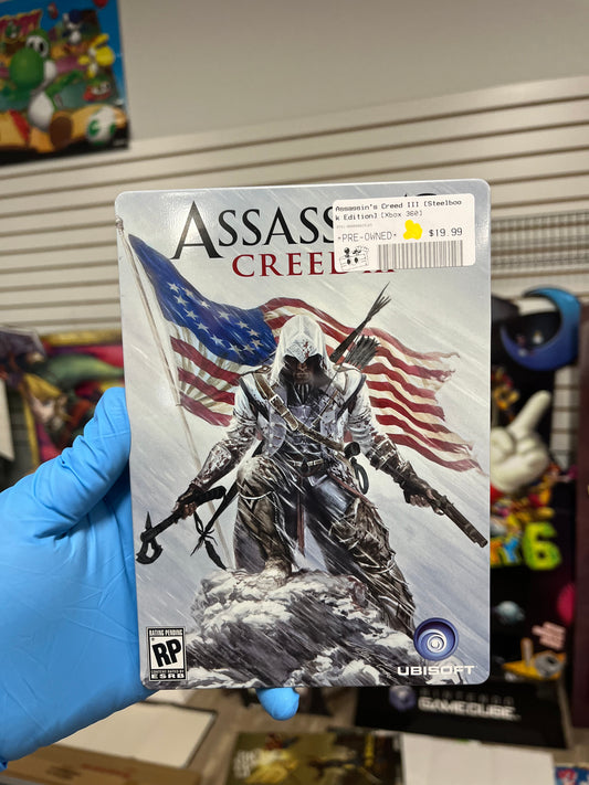 Assassin's Creed III [SteelBook] - Xbox 360 CIB