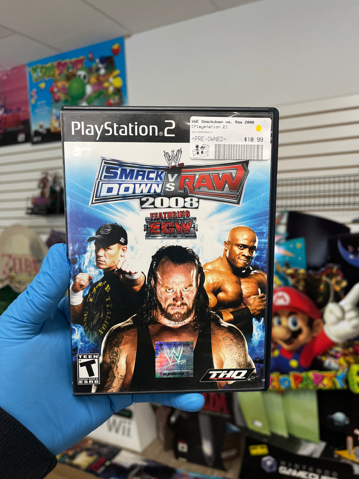 WWE Smackdown vs. Raw 2008 - PS2 CIB