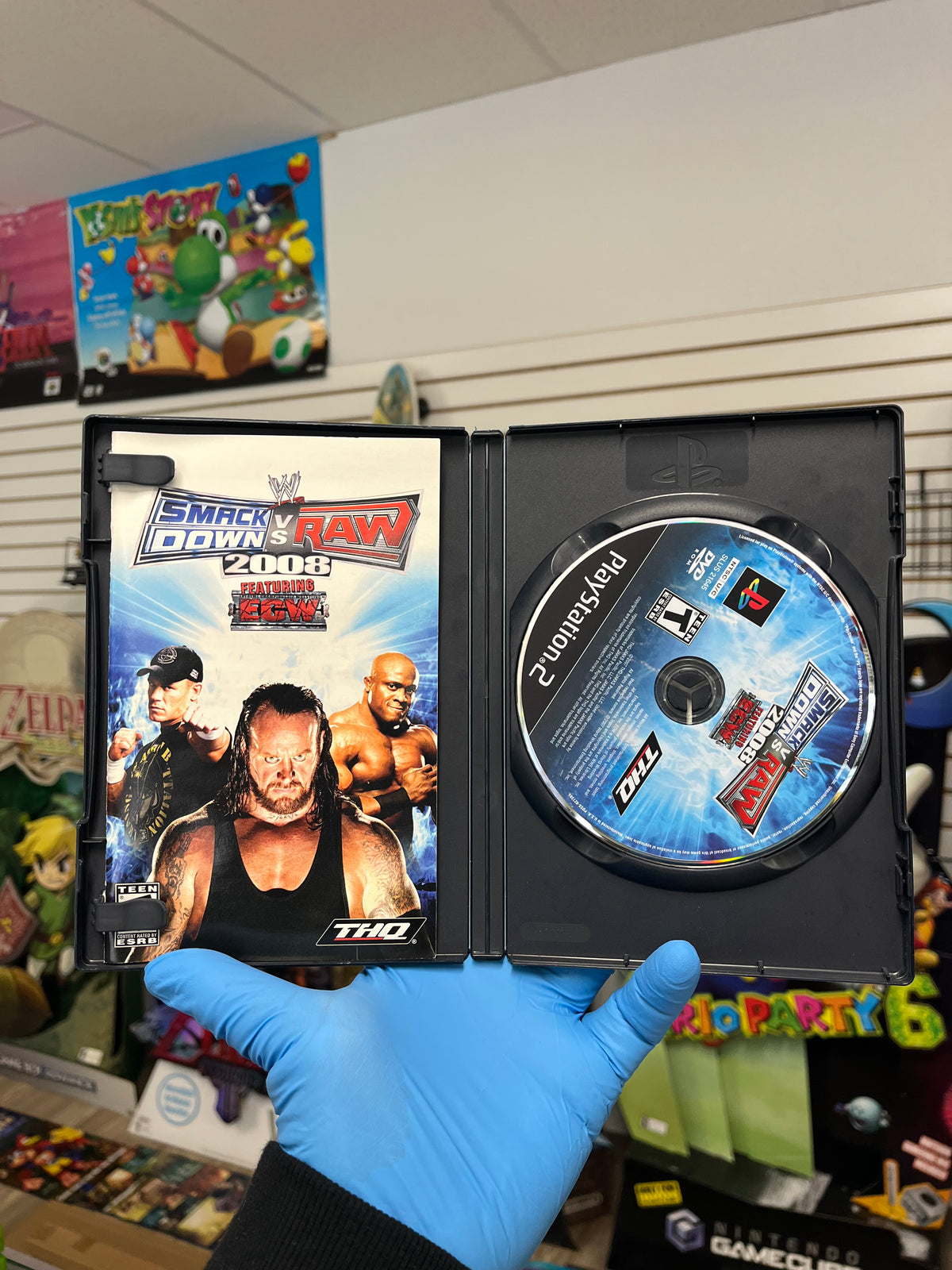 WWE Smackdown vs. Raw 2008 - PS2 CIB