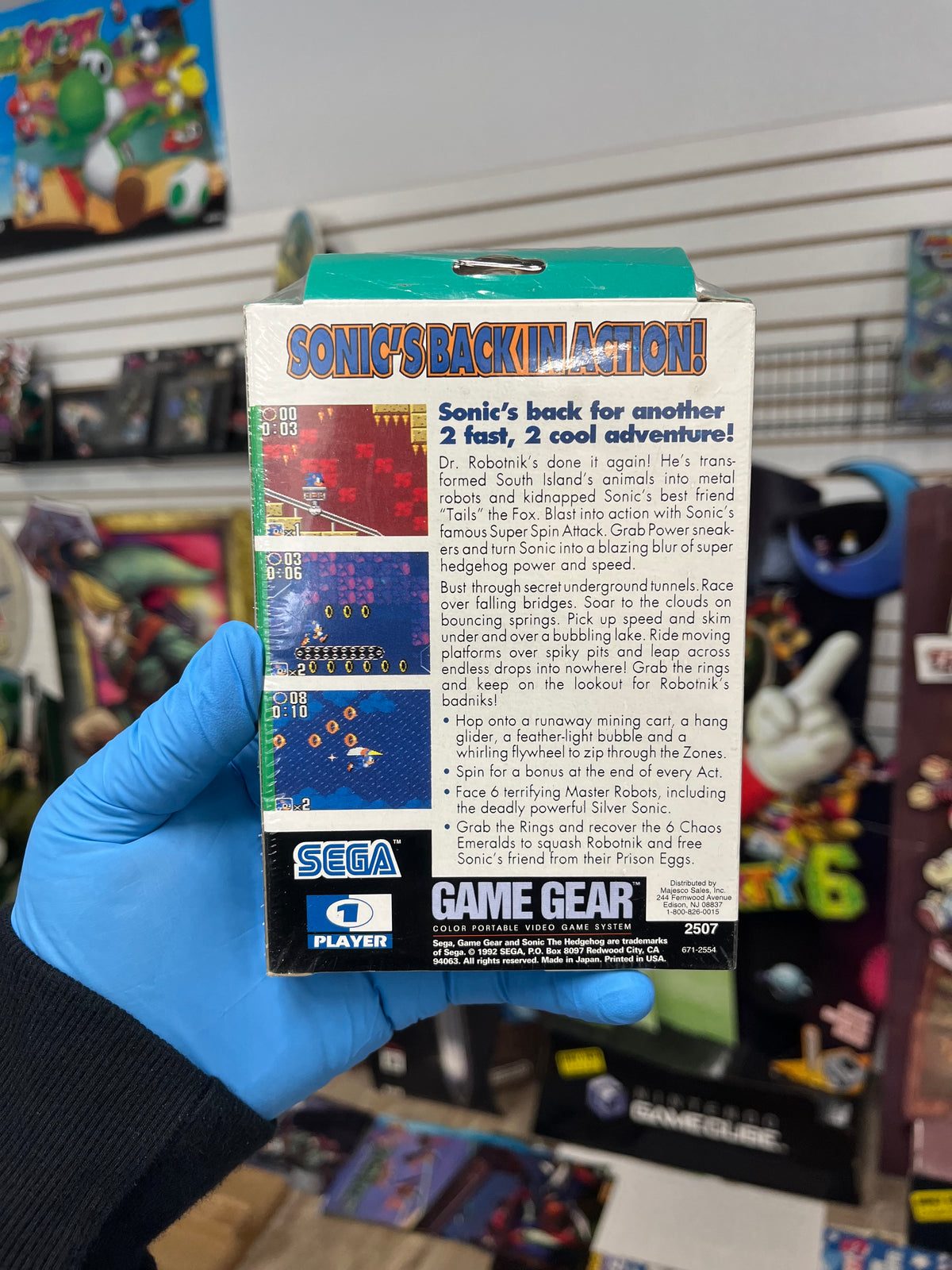 Sonic The Hedgehog 2 - Sega Game Gear Sealed