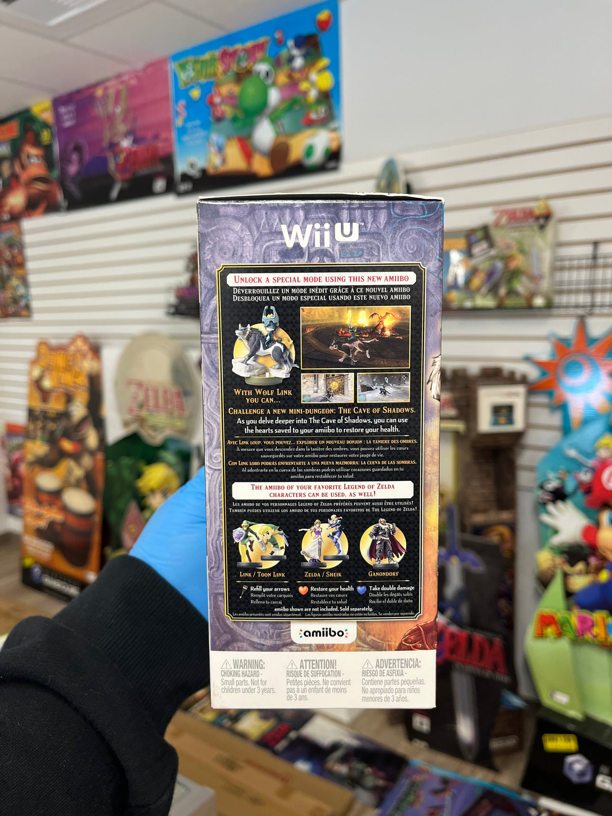Zelda Twilight Princess HD Amiibo Bundle - Wii U Sealed