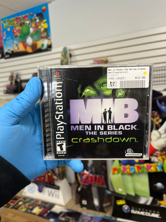 Men in Black the Series Crashdown - PS1 CIB