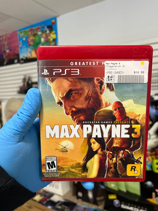 Max Payne 3 [Greatest Hits] - PS3 CIB