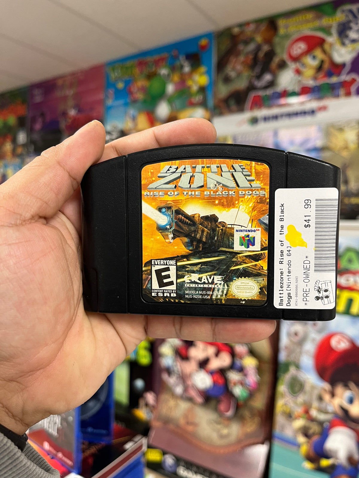 Battlezone: Rise of The Black Dogs - N64 Loose