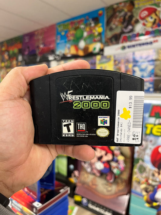 WWF WrestleMania 2000 - N64 Loose