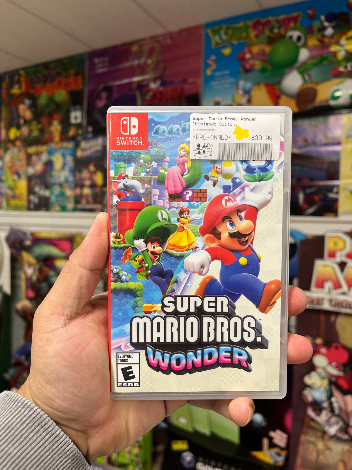 Super Mario Bros. Wonder - Nintendo Switch Boxed