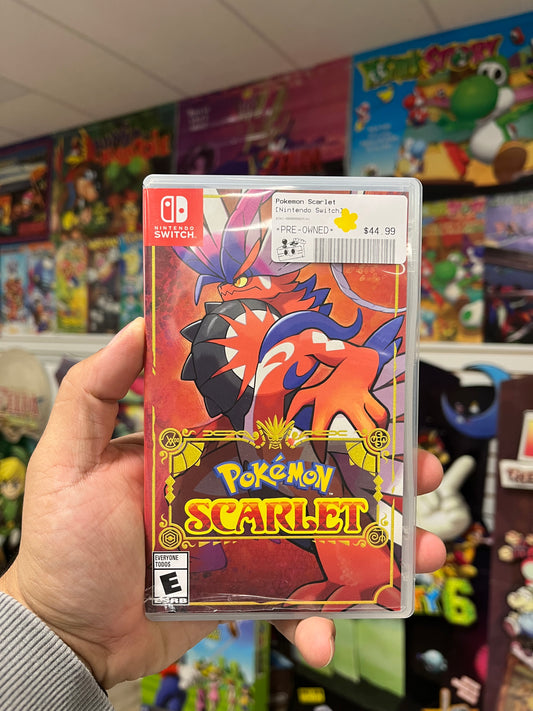 Pokemon Scarlet - Nintendo Switch Boxed