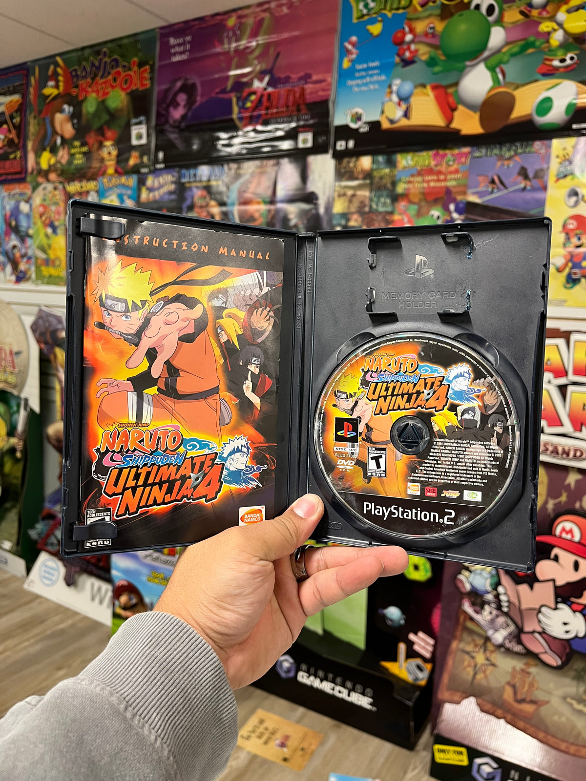 Ultimate Ninja 4: Naruto Shippuden - PS2 CIB