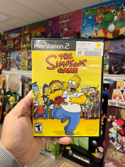 The Simpsons Game - PS2 CIB