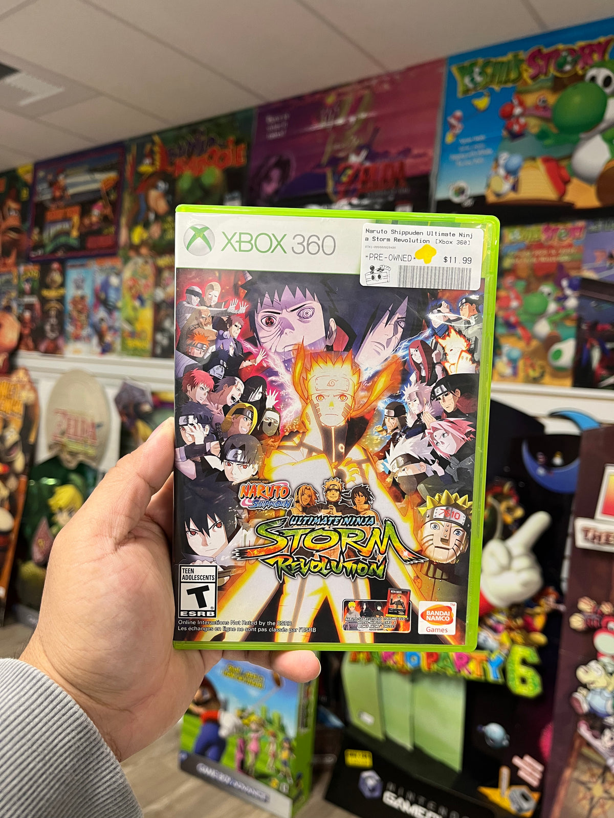Naruto Shippuden Ultimate Ninja a Storm Revolution - Xbox 360 CIB