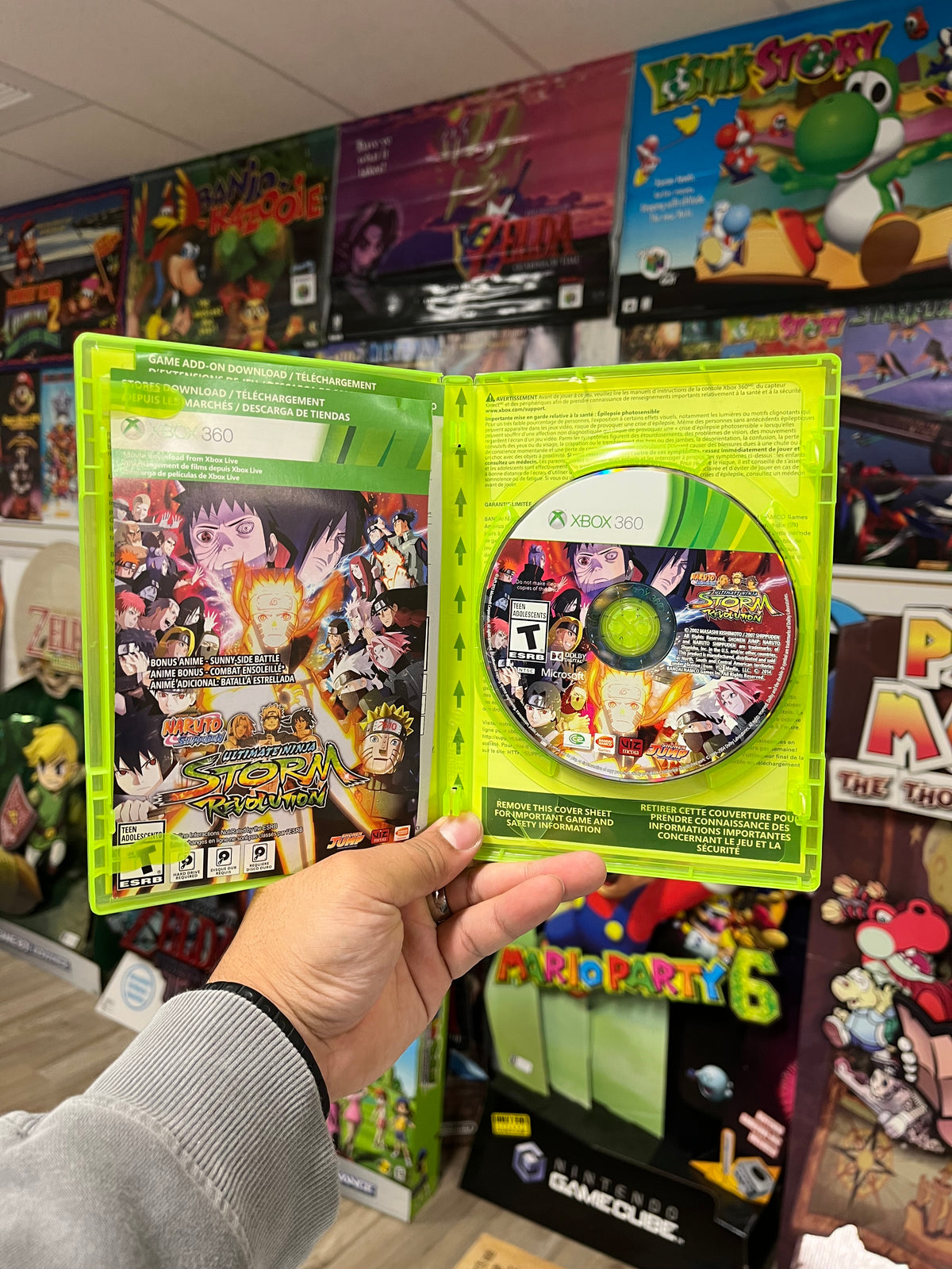 Naruto Shippuden Ultimate Ninja a Storm Revolution - Xbox 360 CIB