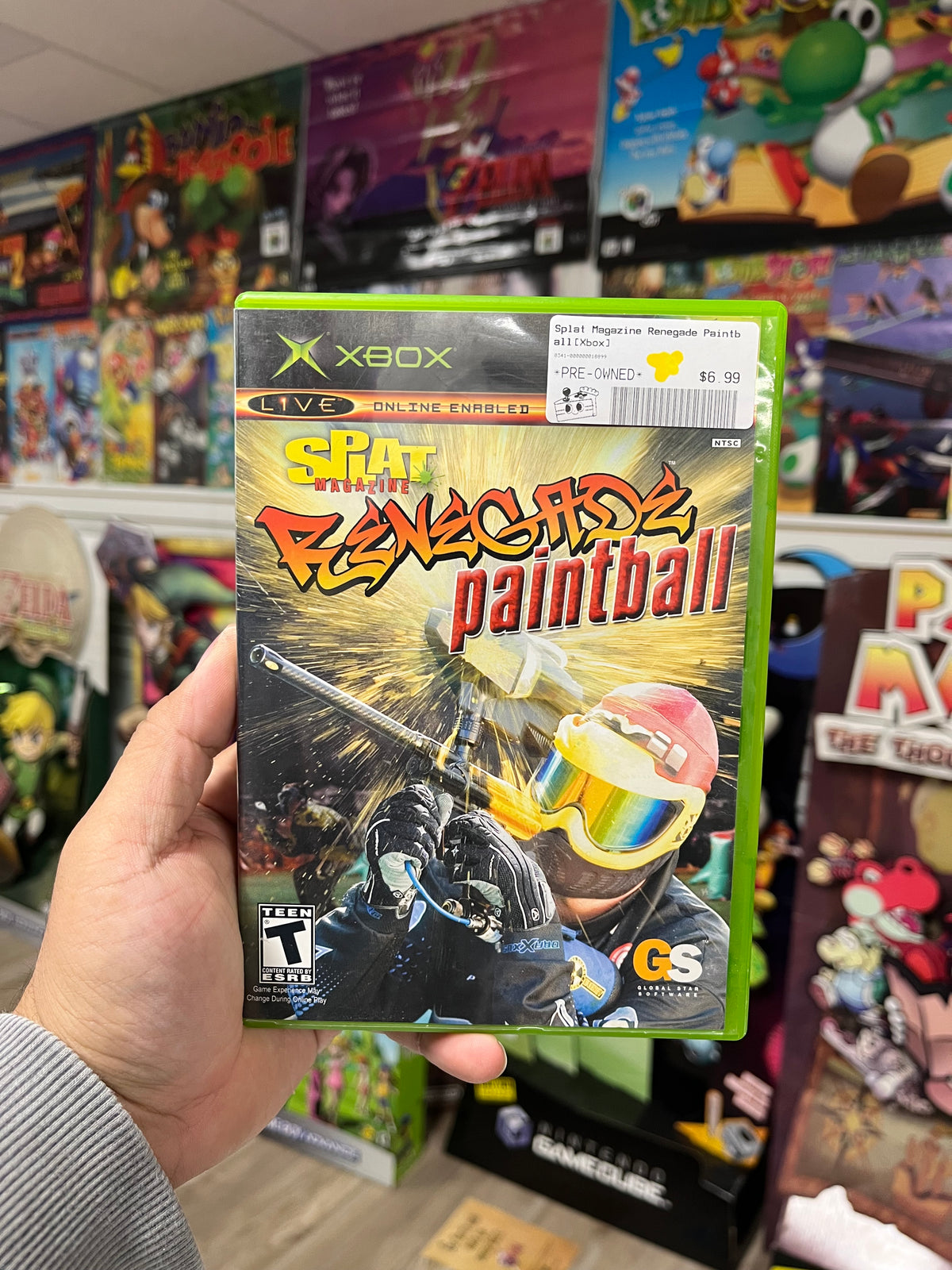 Splat Magazine Renegade Paintball - Xbox CIB