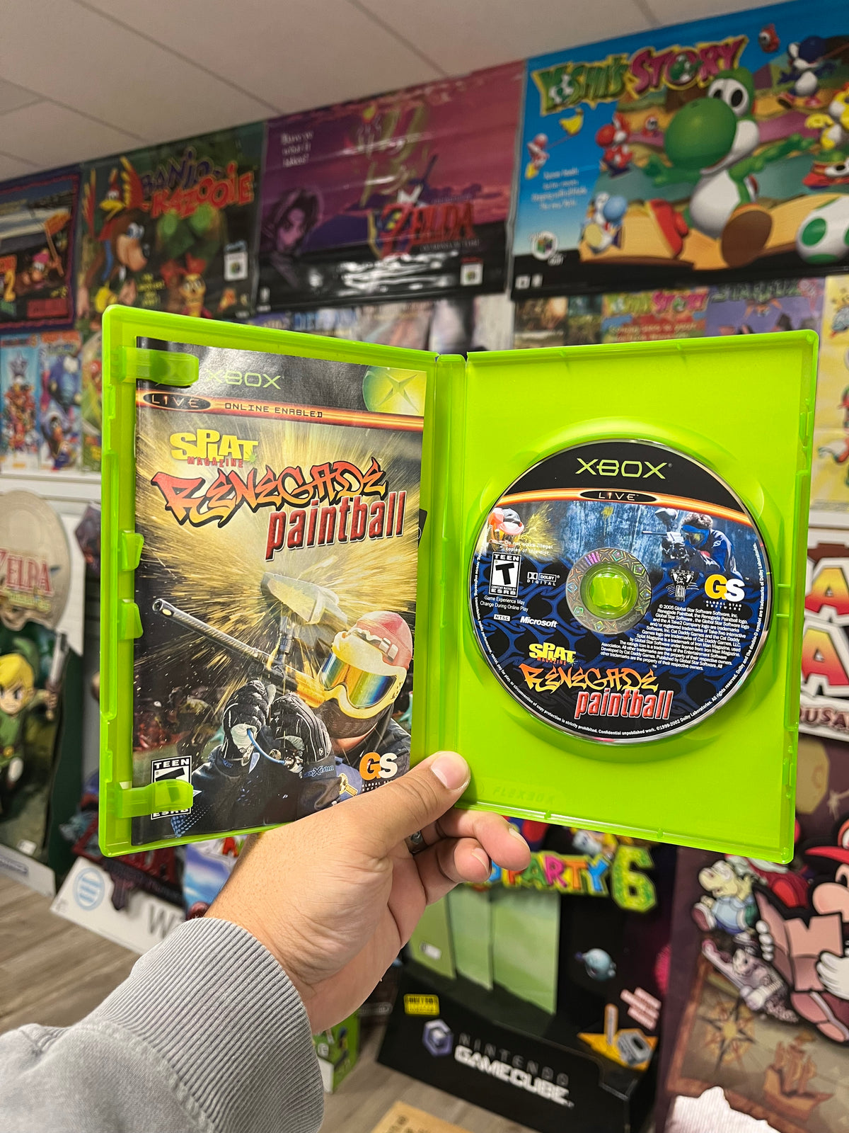 Splat Magazine Renegade Paintball - Xbox CIB