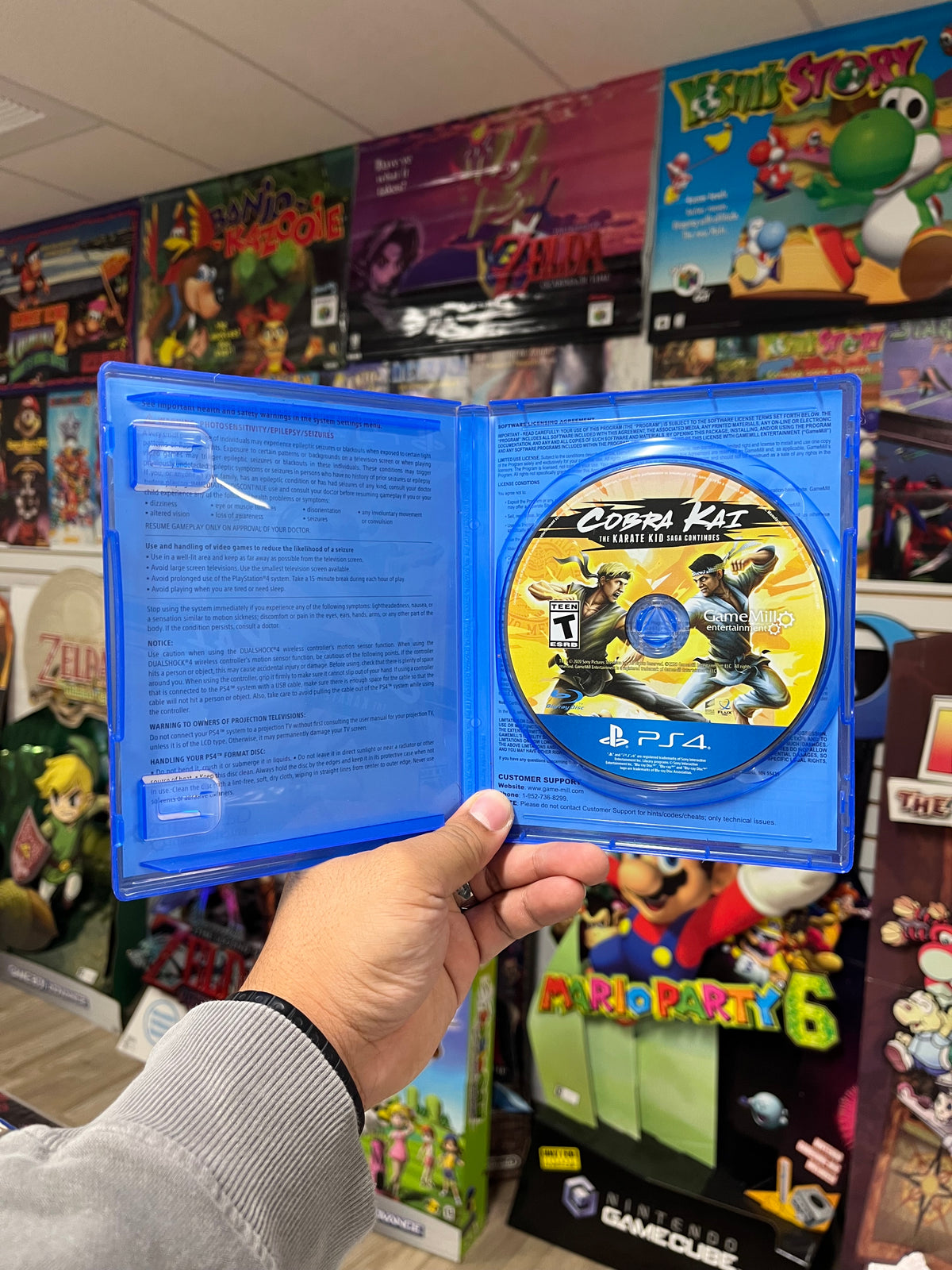Cobra Kai: The Karate Kid Saga Continues - PS4 Boxed