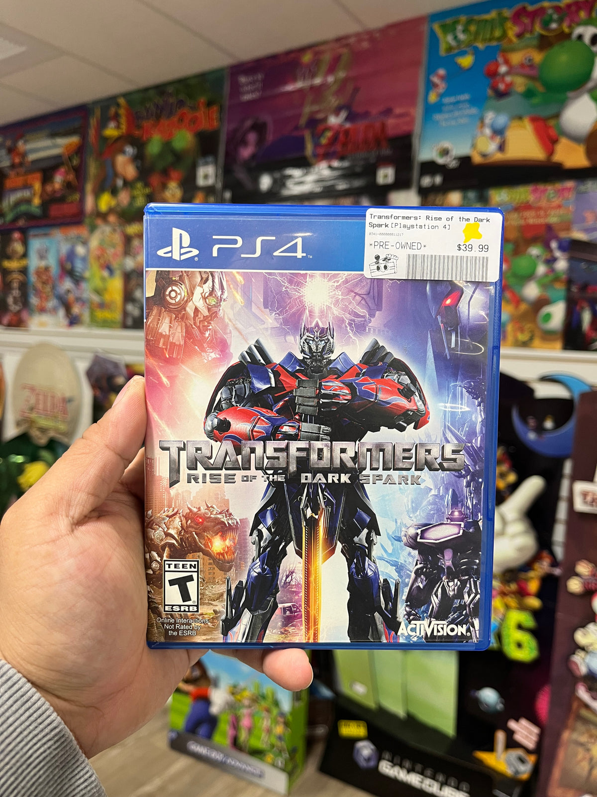 Transformers: Rise of the Dark Spark - PS4 Boxed Damaged