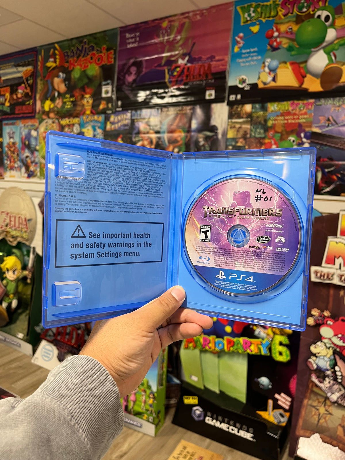 Transformers: Rise of the Dark Spark - PS4 Boxed Damaged