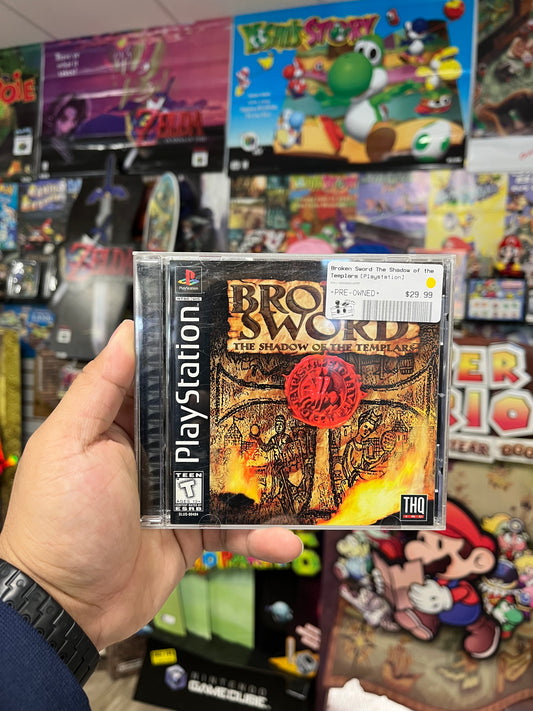 Broken Sword The Shadow of the Templars - PS1 CIB